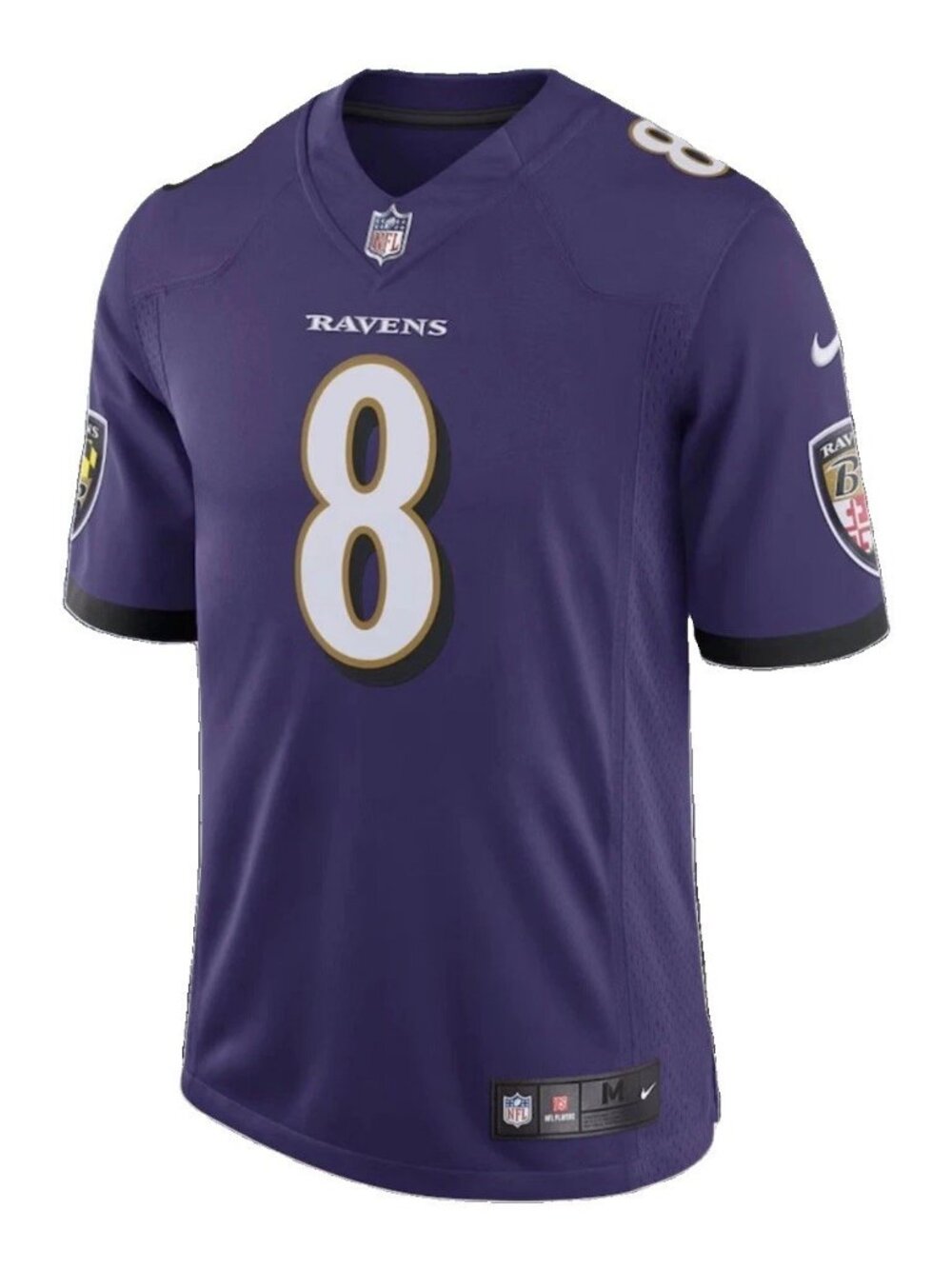 Baltimore Ravens Nike Vapor Limited FUSE Lamar Jackson Jersey 2XL